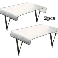 Housse de climatiseur extérieur en aluminium à crochets, 95 x 46 cm, 1 ou 2 pièces