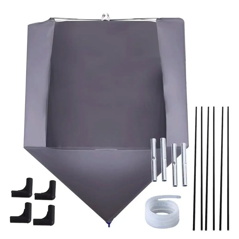 Bâche de nettoyage climatiseur cassette de plafond, kit complet avec tuyau d'eau de 3 m
