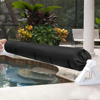Housse enrouleur bâche solaire piscine en Oxford 420D, revêtement PU argenté, 490 à 610 cm