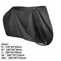 Housse de vélo en polyester 190T anti-UV et anti-pluie, 5 tailles de 170 à 200 cm