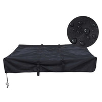 Housse pour tente de toit en Oxford 420D noir, étanche, 143 x 120 x 28 cm