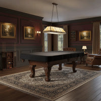 Housse billard anti-poussière Oxford 210D noire, bord élastiqué et cordon, 7, 8 ou 9 pieds