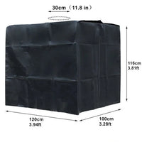 Housse cuve IBC 1000 L Oxford, avec ou sans zip, 120 x 100 x 116 cm