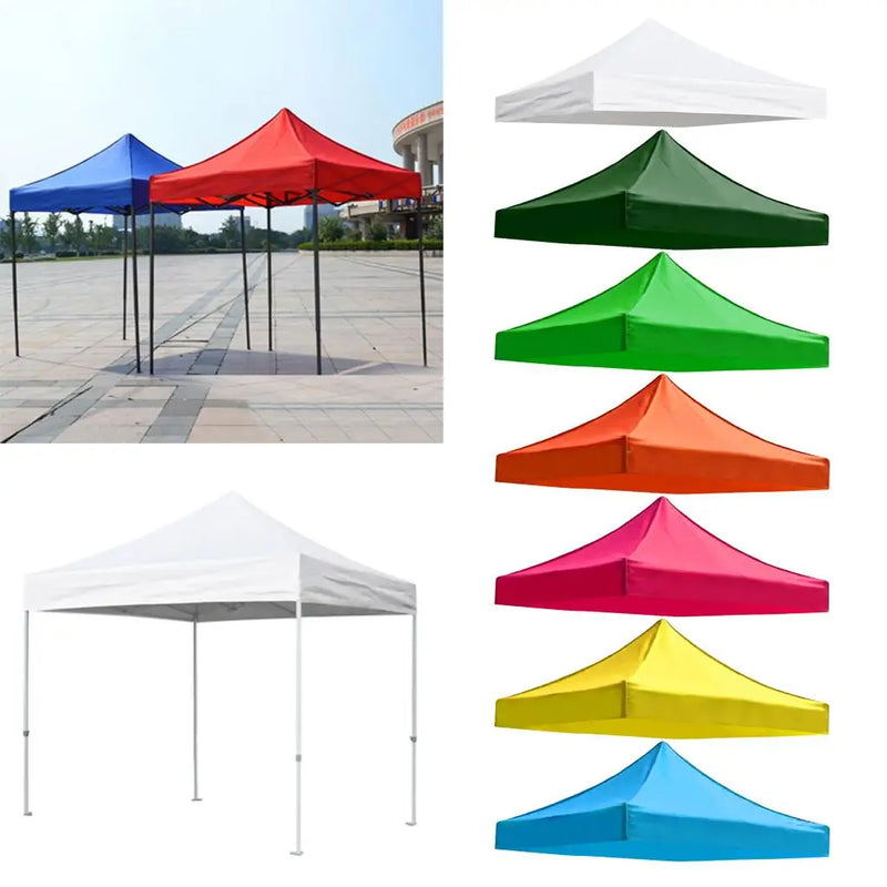 Toit de remplacement pour tonnelle 2,9 x 2,9 m, Oxford 420D imperméable, 6 coloris