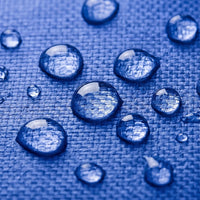 Bâche étanche bleue avec œillets métalliques en polyéthylène 60 g/m², 3 x 4 m