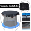 Housse trampoline pare-soleil en filet maille anti-UV, pour trampoline de 1,83 à 4,88 m