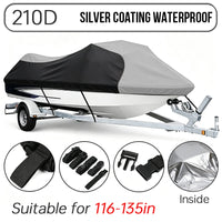 Housse jet ski compatible avec Yamaha WaveRunner EXR et VX Cruiser, Oxford 210D ou 420D