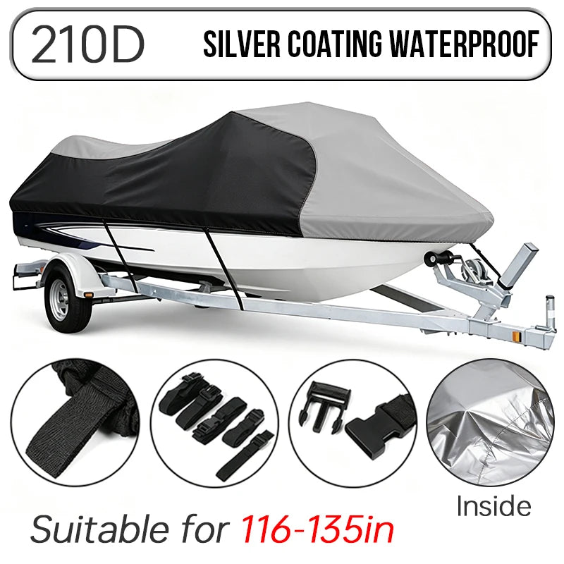Housse jet ski compatible avec Yamaha WaveRunner EXR et VX Cruiser, Oxford 210D ou 420D