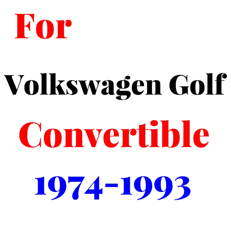 Housse voiture pour Volkswagen Golf compacte, Break et Cabriolet, polyester 190T anti-UV
