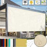 Bâche pour pergola imperméable avec œillets et cordes, 2 x 2 à 4 x 5 m