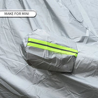 Housse voiture pour Mini Cooper R55 R56 R60 F55 F56 F60, argent, Oxford, anti-UV et neige