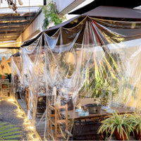 Bâche transparente PVC à œillets en aluminium, 12 tailles de 1x1,5 à 3x6 m