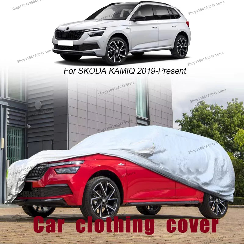 Housse voiture pour Skoda Scala (depuis 2018), compacte à hayon, tissu Oxford anti-UV