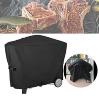 Housse de barbecue compatible avec Weber Q2000 et Q3000, imperméable, polyester noir