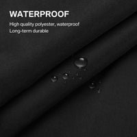 Voile d'ombrage imperméable anti-UV en polyester 160 g/m², triangle, carré ou rectangle