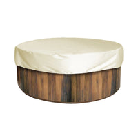 Housse ronde pour spa imperméable avec cordon de serrage, jusqu'à 200 x 30 cm, 5 coloris