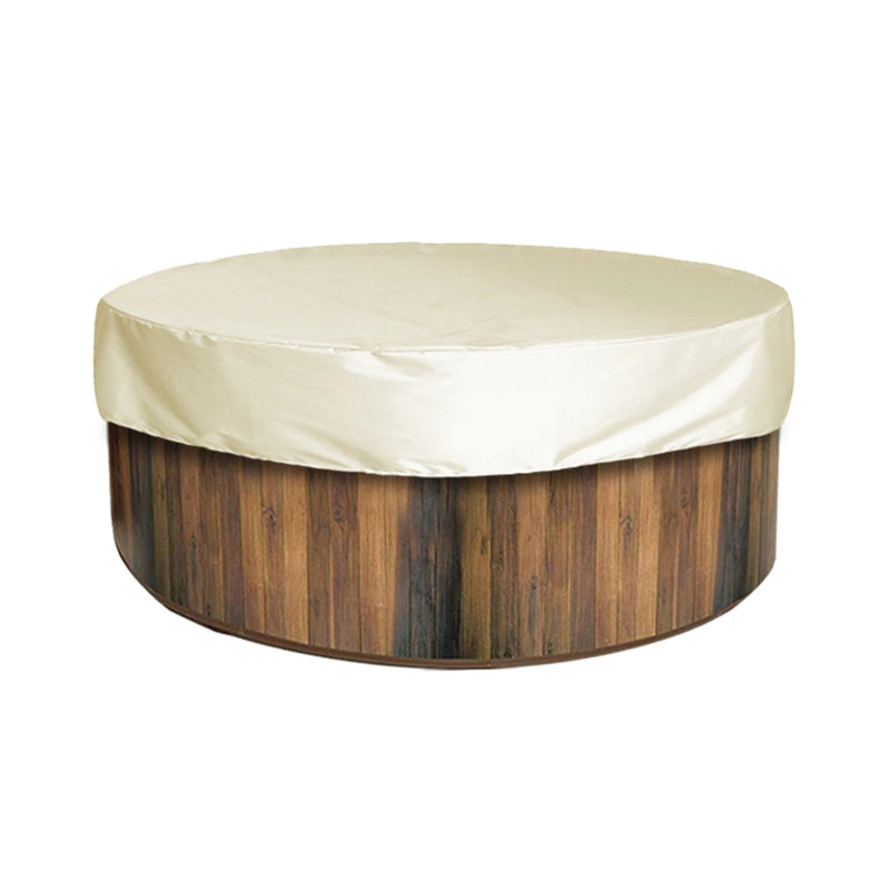 Housse ronde pour spa imperméable avec cordon de serrage, jusqu'à 200 x 30 cm, 5 coloris