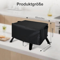 Housse four à pizza d'extérieur imperméable en tissu Oxford, 62 x 62 x 28 cm