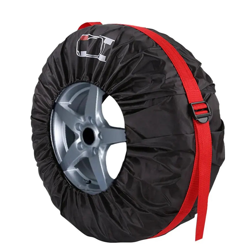 Housses de pneus en polyester 190T ou 210T, lot de 4, 13 à 20 pouces