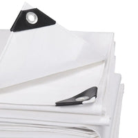 Bâche imperméable à œillets en polyéthylène 280 g/m², de 2x3 à 4x8 m, 3 coloris