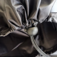 Housse de tente de toit imperméable en Oxford 210D noir, 140 x 120 x 40 cm, cordon de serrage