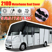 Housse de toit camping-car 210D imperméable, anti-UV et anti-neige, 4 longueurs de 5 à 8,5 m