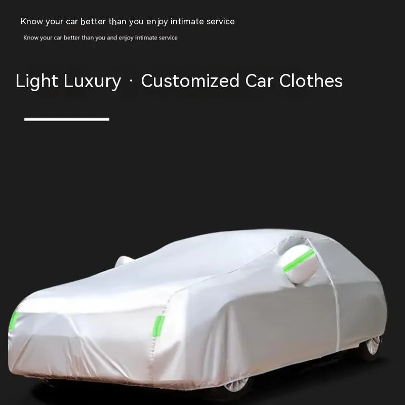 Housse voiture pour GMC Yukon 2021-2024, imperméable et anti-UV, tissu 210T, pluie, neige et poussière