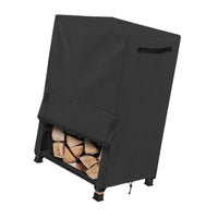 Housse pour petit rack à bûches Oxford 600D imperméable avec poignée, 43 x 36 x 76 cm