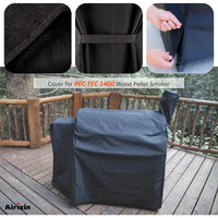 Housse barbecue à granulés pour Recteq Flagship XL 1400 RT-1400, imperméable anti-UV
