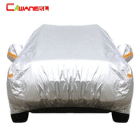 Housse voiture pour Audi A4, A5, Q7 et A7, polyester 190T anti-UV avec fermeture de portière