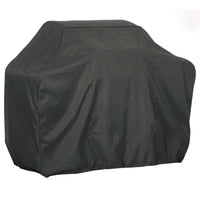 Housse barbecue noire 190D imperméable anti-UV, 7 dimensions rondes et rectangulaires