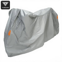 Housse vélo imperméable en PEVA, protection pluie, soleil et neige, noire ou grise
