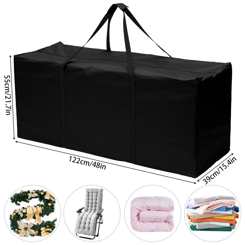 Sac de rangement imperméable Oxford 600D pour coussins de jardin et équipement, 5 modèles
