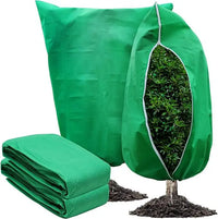 Voile d'hivernage zippé à cordon pour plantes et arbustes, 3 coloris, de 0,5x1 à 2,5x3,5 m