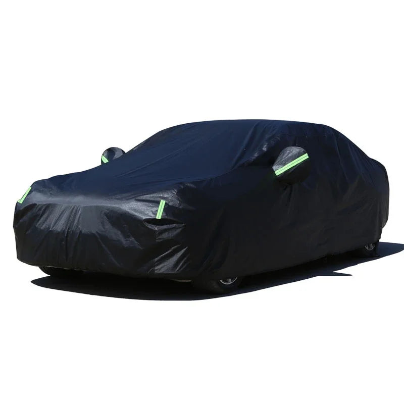 Housse voiture pour Audi Q5, Oxford 210T imperméable, anti-UV, argent ou noir