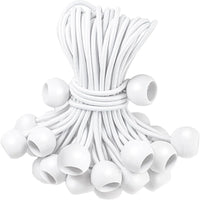 Sandows à boule 15 cm pour bâche et tente, 4 coloris, lot de 2 à 10