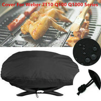 Housse de barbecue portable en polyester imperméable, anti-poussière et anti-soleil, 68 x 44 x 32 cm