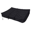 Housse pour tente de toit en Oxford 420D noir, étanche, 143 x 120 x 28 cm