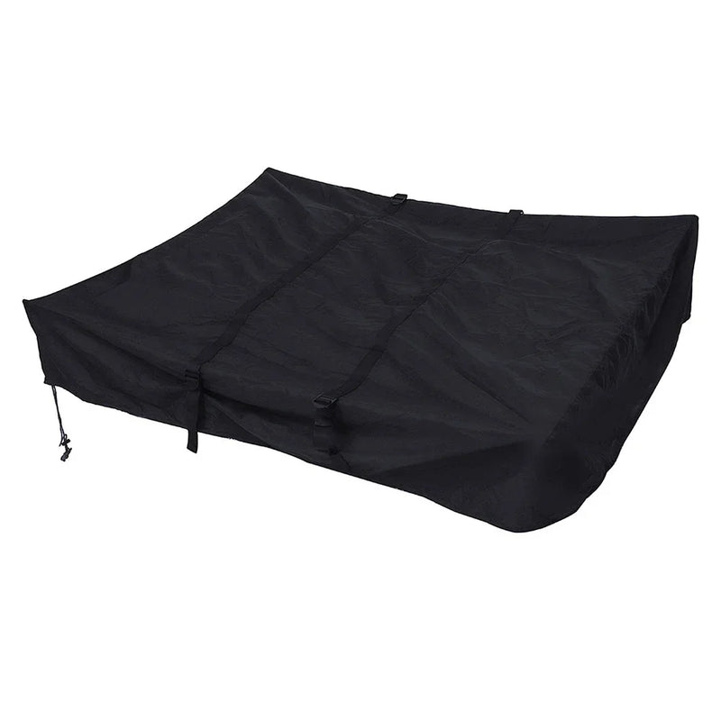 Housse pour tente de toit en Oxford 420D noir, étanche, 143 x 120 x 28 cm
