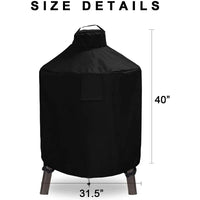 Housse barbecue pour Big Green Egg et Kamado Joe, Oxford 600D imperméable, 80 x 102 cm