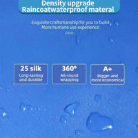 Bâche de nettoyage climatiseur mural étanche en PVC, 100 x 56 cm, avec ou sans tuyau