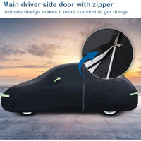 Housse voiture pour Volkswagen New Beetle 1998-2022, noire, polyester 210T imperméable