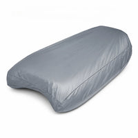Housse bateau gonflable Oxford 420D imperméable anti-UV grise, 4 tailles de 2,7 à 4,5 m
