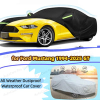 Housse voiture pour Ford Mustang 1994-2025, 6 couches doublée coton et fermeture éclair