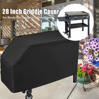 Housse de plancha sur chariot imperméable anti-UV noire, 114 x 61 x 63,5 cm