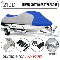 Housse jet ski compatible avec Yamaha WaveRunner EXR et VX Cruiser, Oxford 210D ou 420D