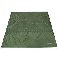 Bâche de sol camping imperméable à œillets, trois dimensions de 1,5 à 2,4 x 2,2 m