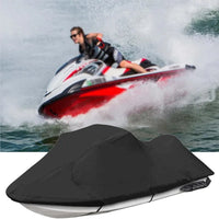 Housse jet ski remorquable en Oxford 210D, noire ou grise, 420 x 300 cm