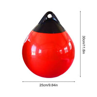 Bouée pare-battage gonflable en PVC, anti-collision, 25 x 30 cm, bleu, rouge ou jaune