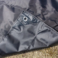 Tapis de camping imperméable Oxford double face 210 x 150 cm, pliable